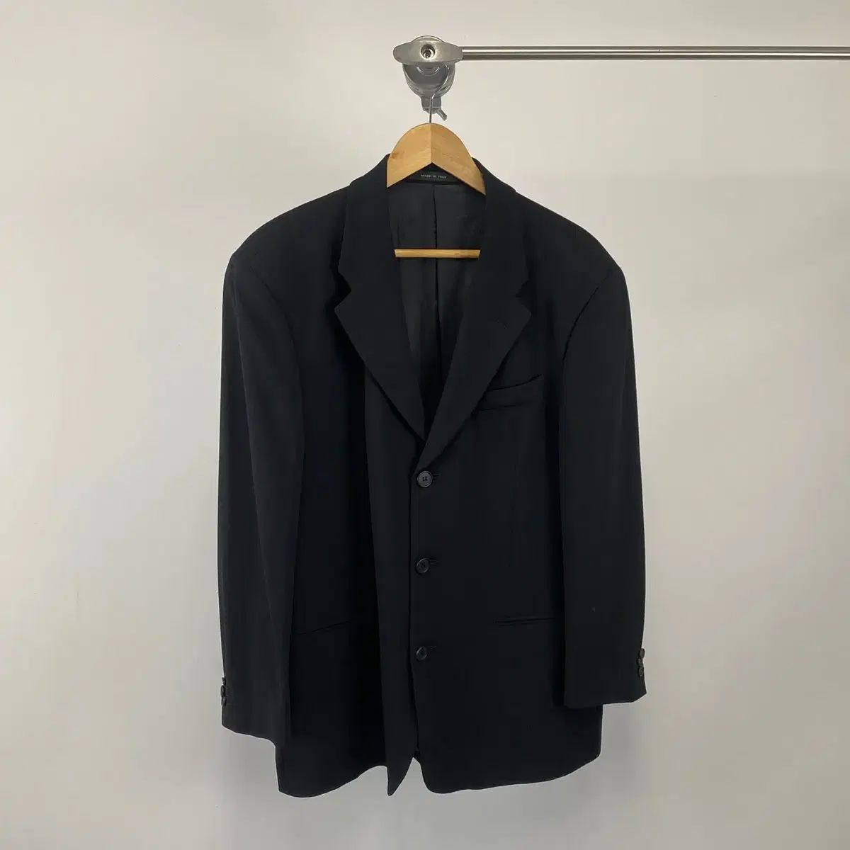 ヴィンテージ EMPORIO ARMANI ITALY バージン ウール ブレザー ジャケット