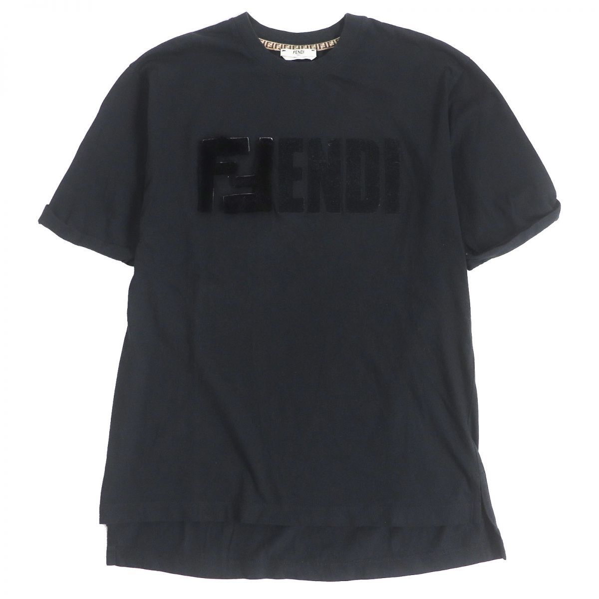 良品□FENDI/フェンディ FS7184 ズッカ FFロゴ ミンクファー使い