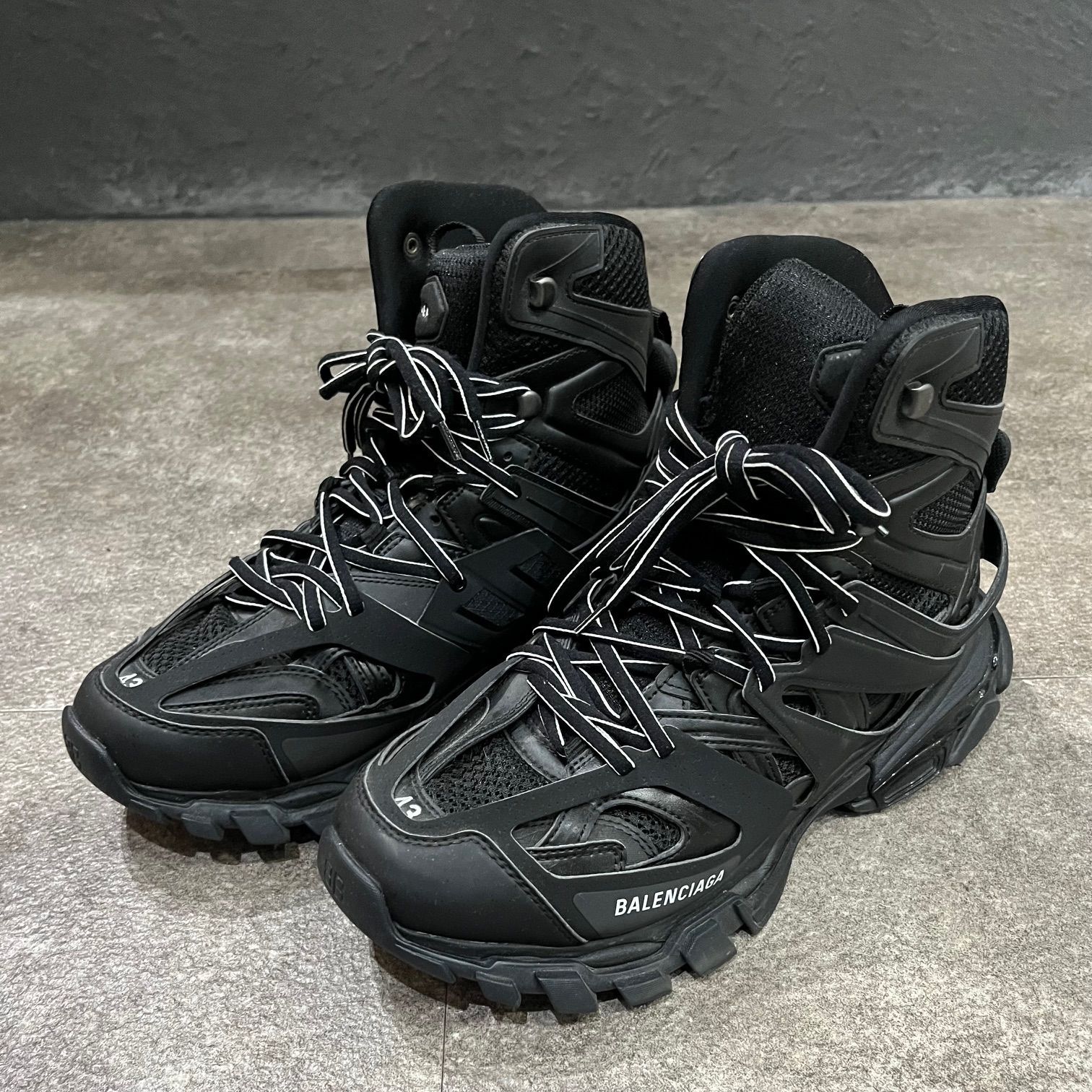 balenciaga track hike トラックハイク 42 黒 - 靴/シューズ