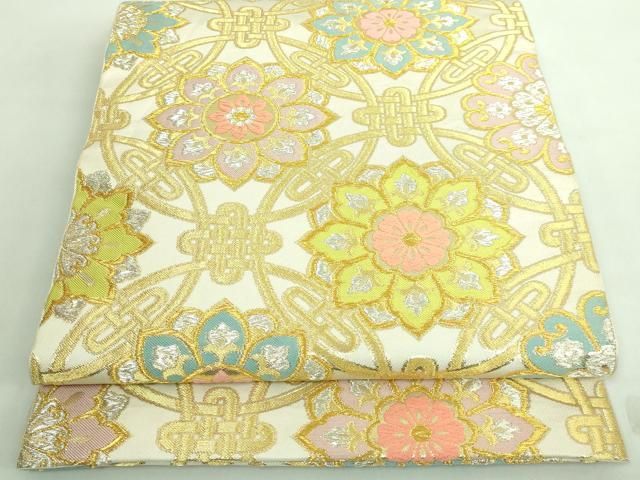 平和屋着物□極上 六通柄袋帯 吉野間道 逸品 DZAA7208kh5 （平和屋着物  