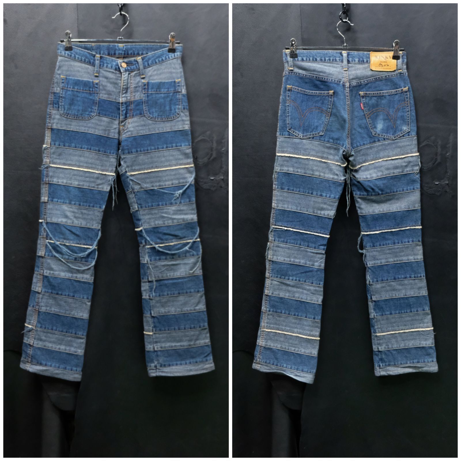 KINKY ヒステリックグラマー ウミヘビデニム Sサイズ/約74cm フレア