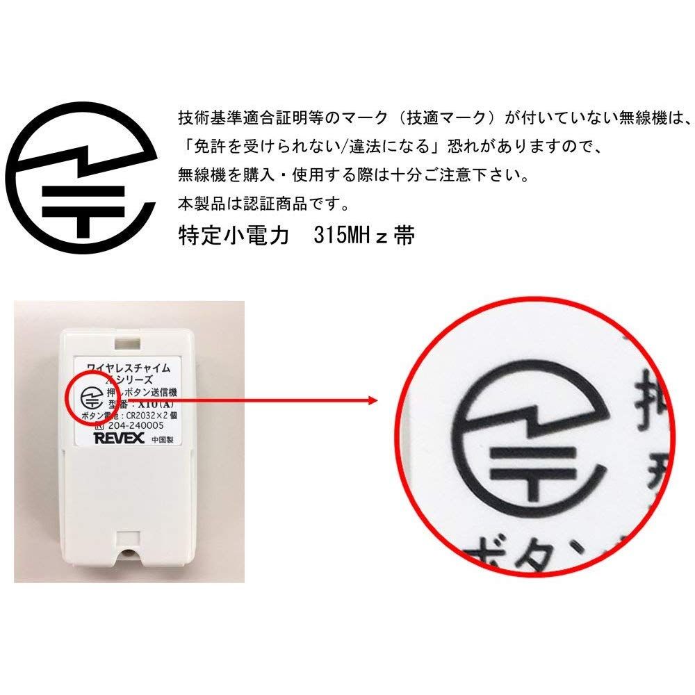 押しボタン -受信機