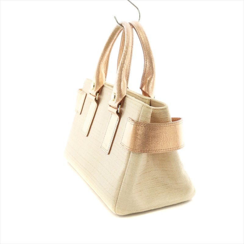 Samantha Thavasa ベージュ ハンドバッグ ☆美品☆ Samantha Thavasa ベージュ ハンドバッグ 付属品付き