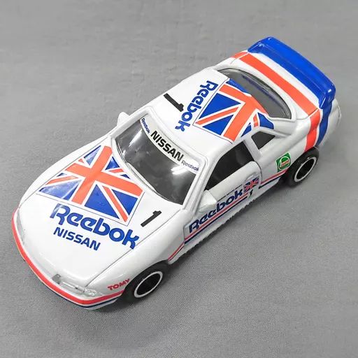 中古】トミカ リーボック スカイライン R32 #1(ホワイト×ブルー×レッド