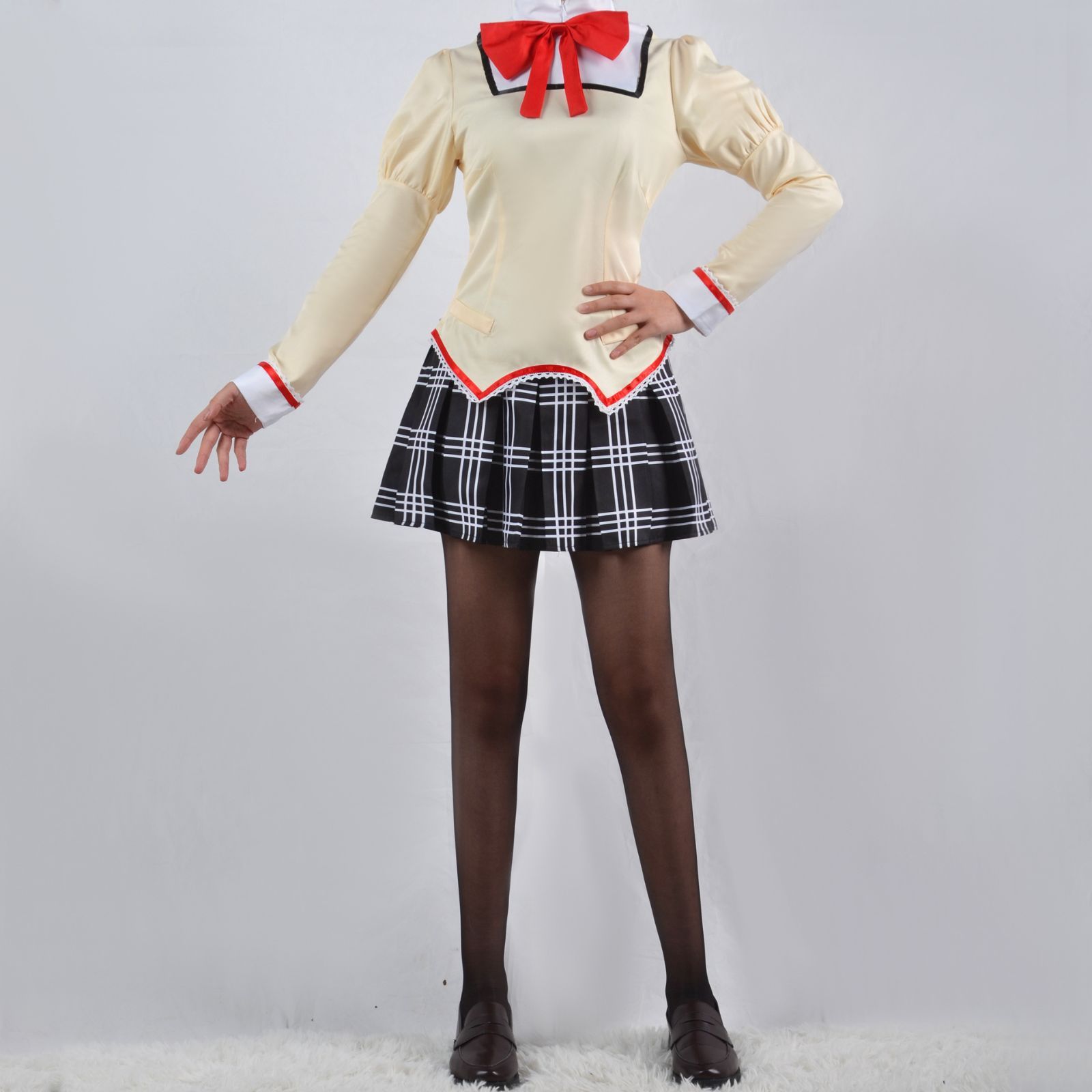 魔法少女まどか☆マギカ コスプレ衣装 制服 見滝原中学校 女子制服 鹿 