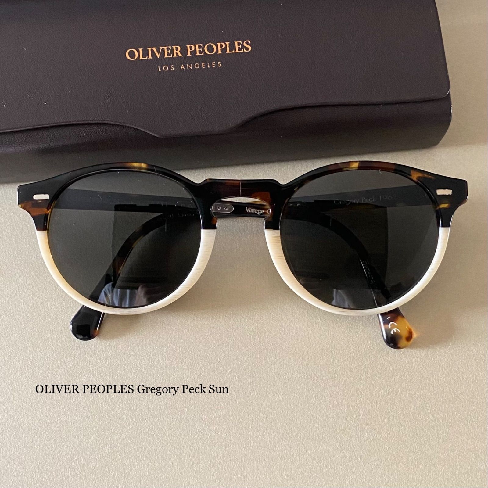 OV257 新品 OLIVER PEOPLES Gragory Peck Sun - サングラス/メガネ