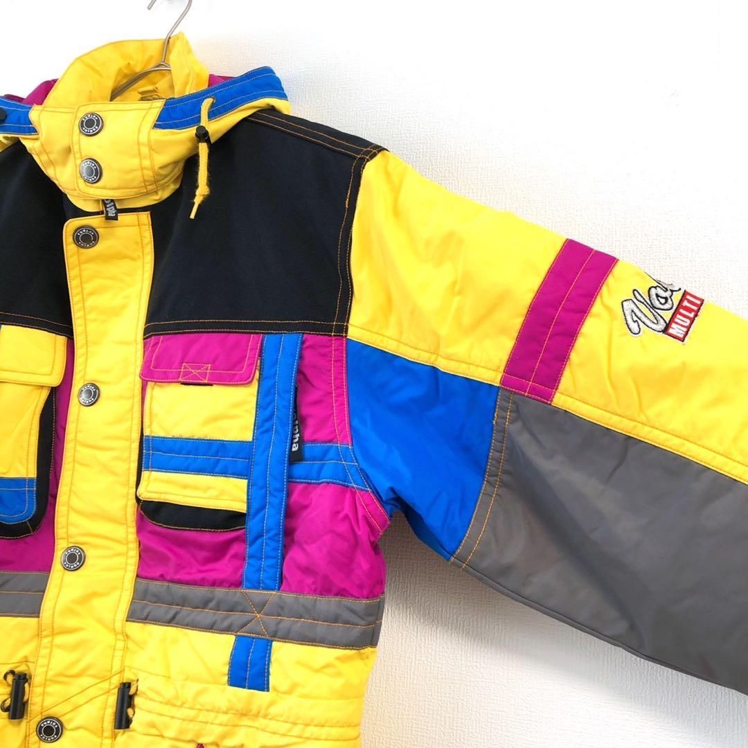 volpha スキーウェア セットアップ 派手柄 お洒落 個性派 大人気 M