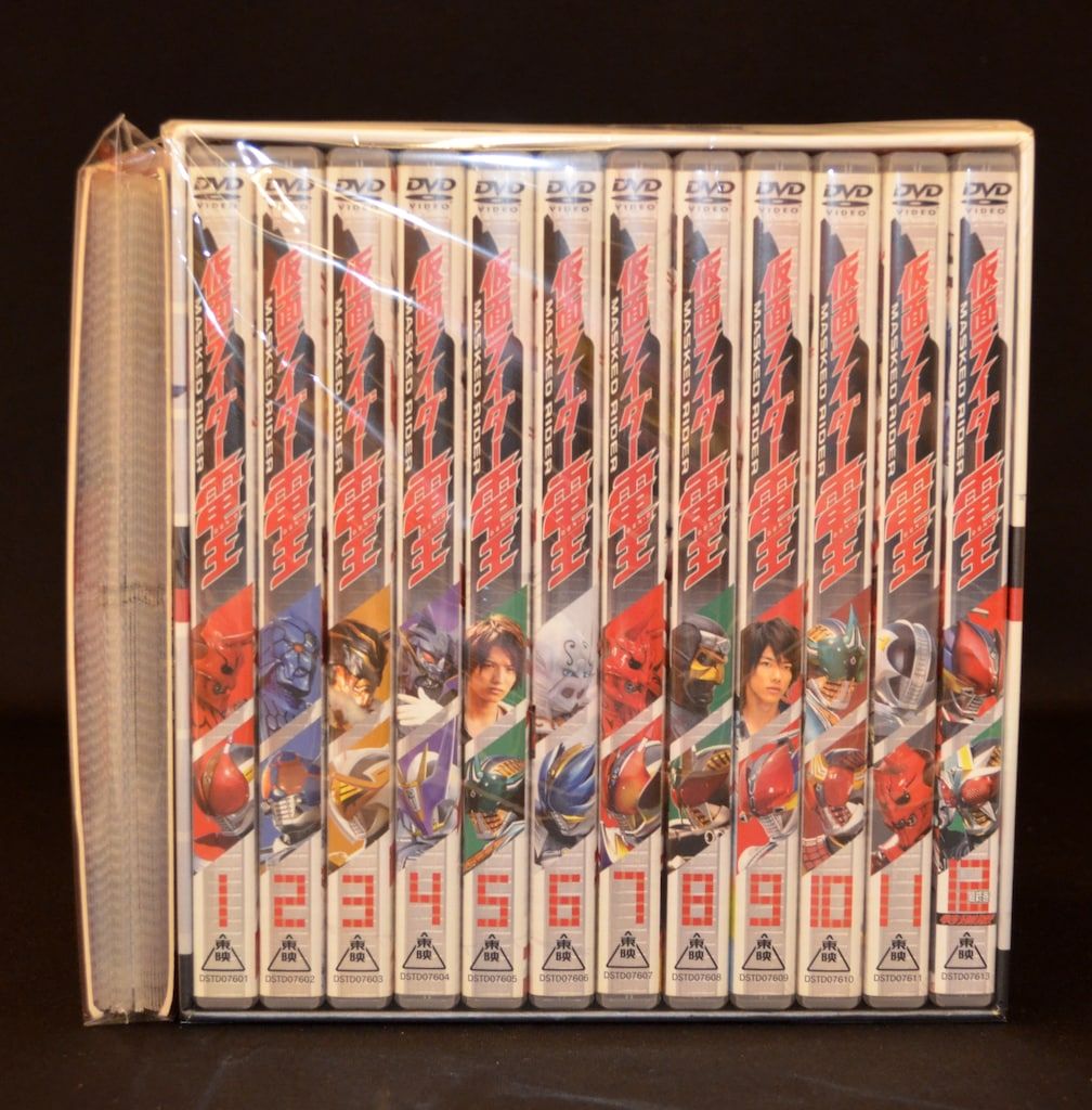 特撮DVD 初回12特別 仮面ライダー電王全12巻セット カード一部 有り