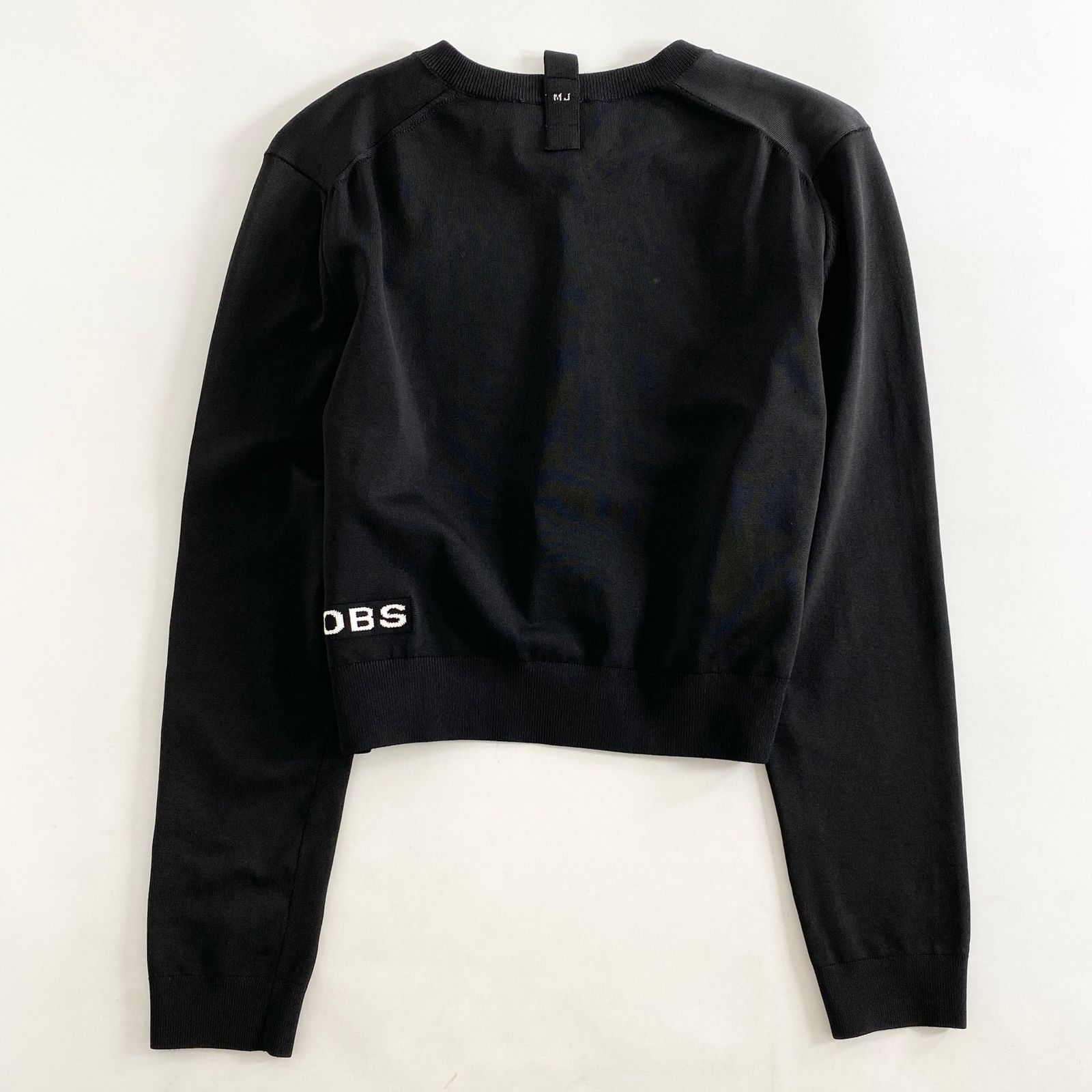 7L5《美品》MARC JACOBS マークジェイコブス ロゴ入り 伸縮ニット 