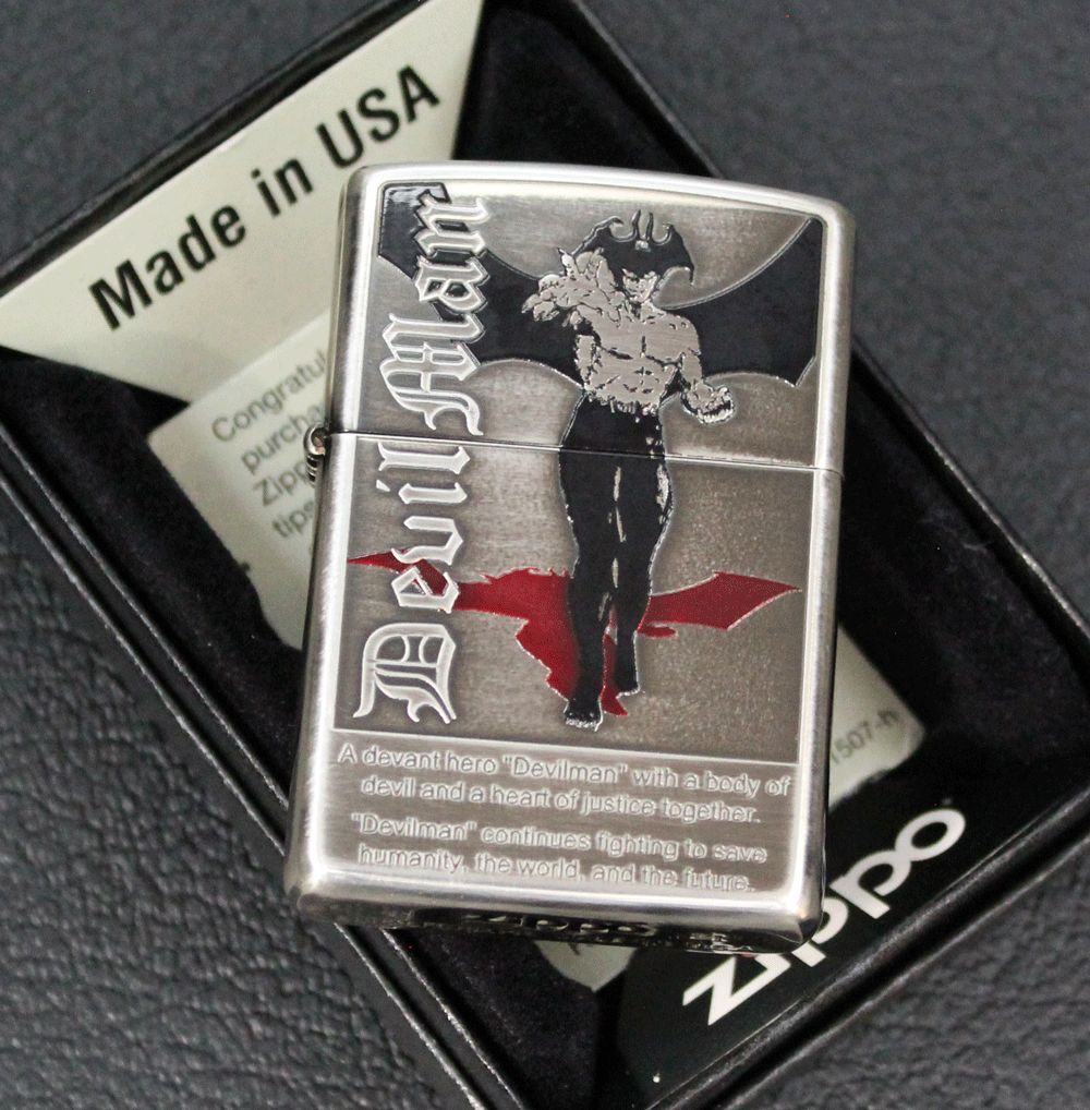 ★ZIPPO デビルマン ver.01 キャラ 永井豪 DEVILMAN アニメ ジッポー
