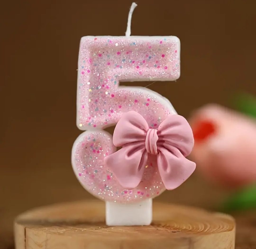 新品 ヴィラリ 希少 ケーキキャンドル キャンドル ピンク リボン ★ 新品 ヴィラリ 希少 ケーキキャンドル キャンドル ピンク リボン ☆