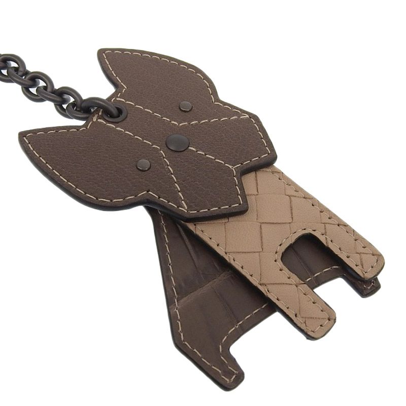 ボッテガヴェネタ BOTTEGA VENETA バッグチャーム ドッグ