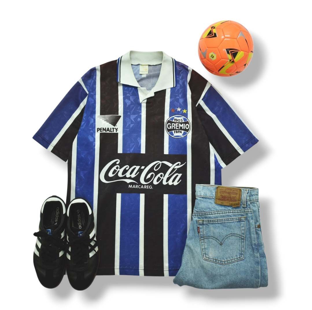グレミオ ユニフォーム L ペナルティ PENALTY ヴィンテージ 90s ヴィンテージ ブラジル製 ペナルティ PENALTY グレミオFBPA