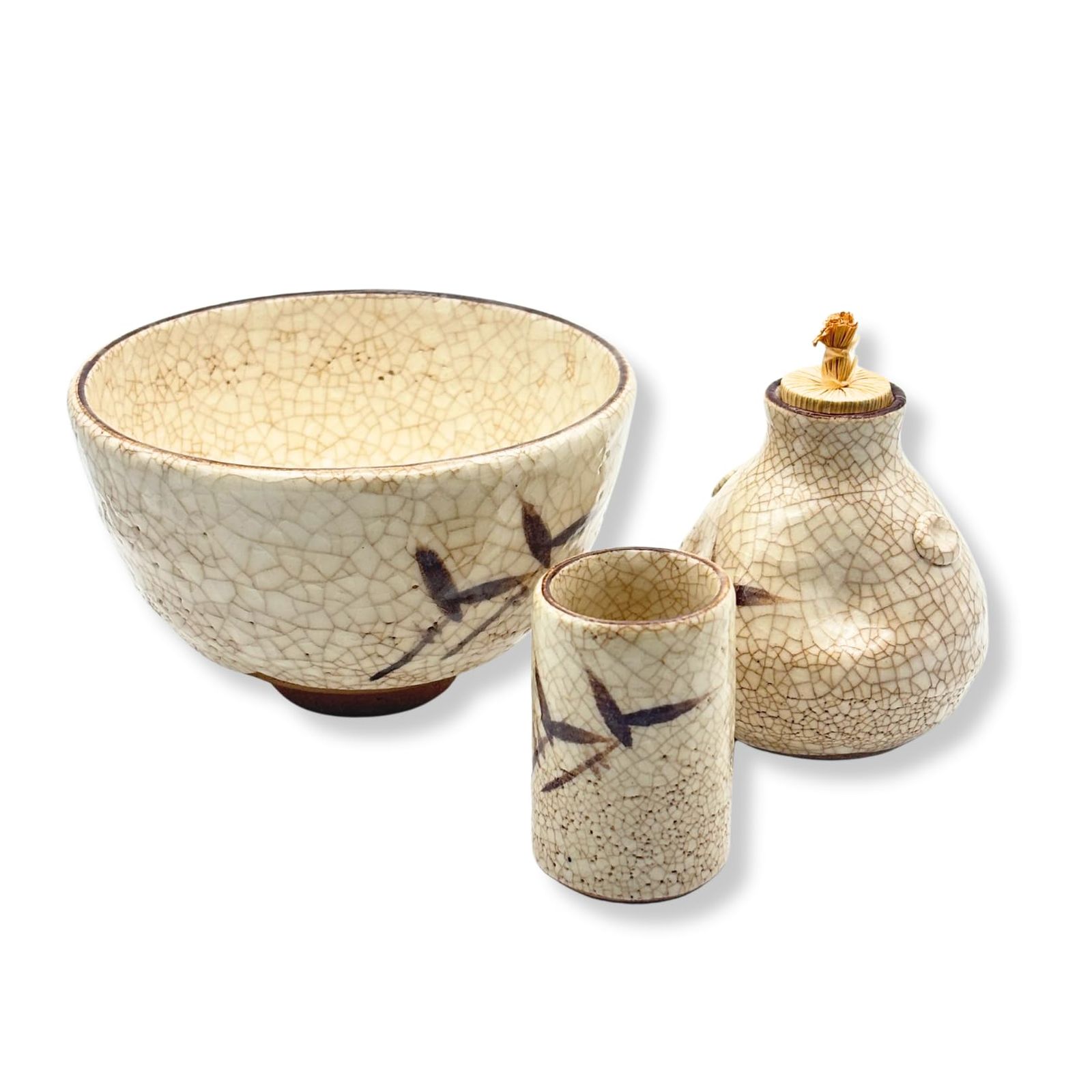 蔵からで溶岩が流れ出ている様な凄い迫力の壺が出てきました花道具