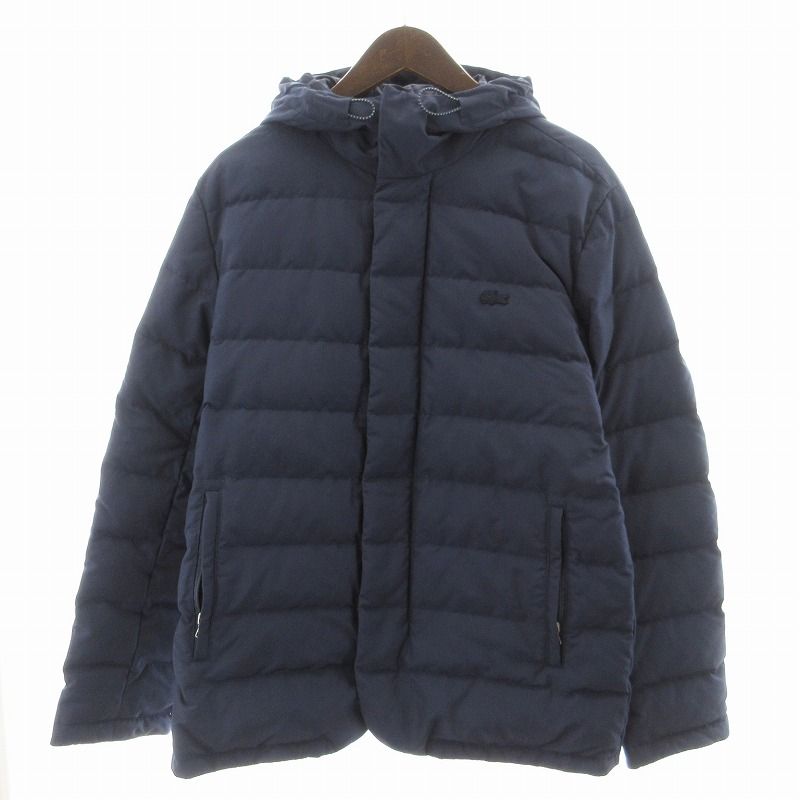 ラコステ LACOSTE ダウンジャケット ジップアップ フーディー