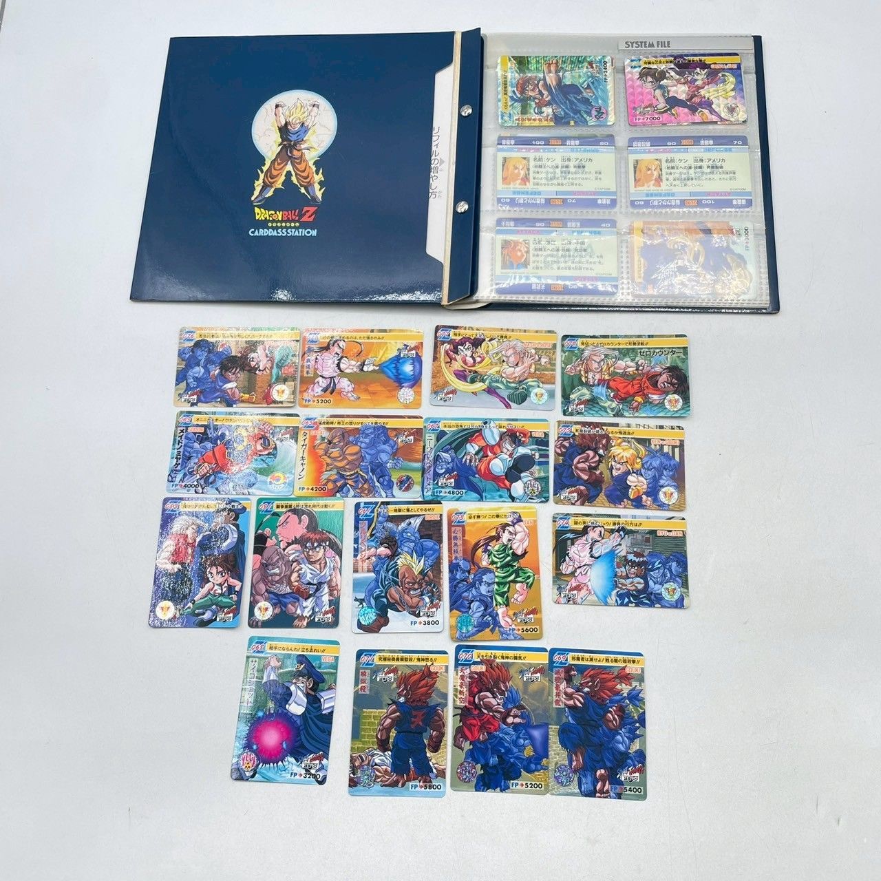 ストリートファイター カードダス トレーディングカード トレカ 大量まとめ