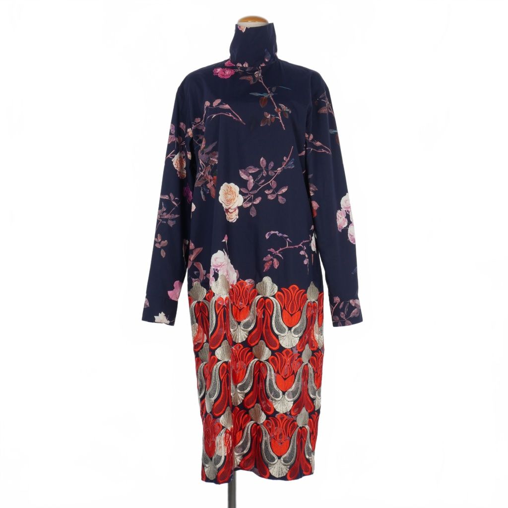 DRIES VAN NOTEN マルチカラー シャツワンピース 【公式通販】