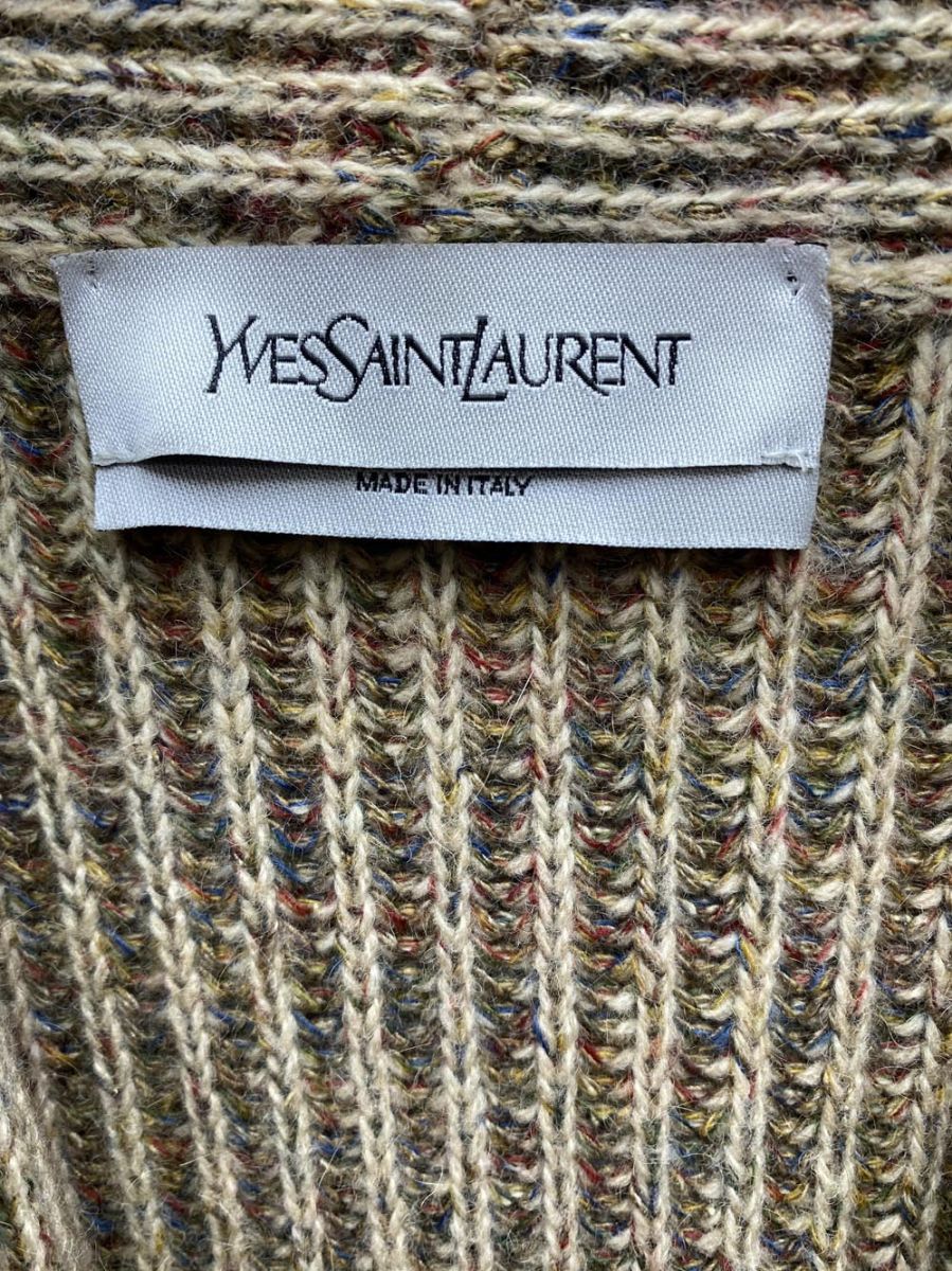 イヴサンローラン カーディガン