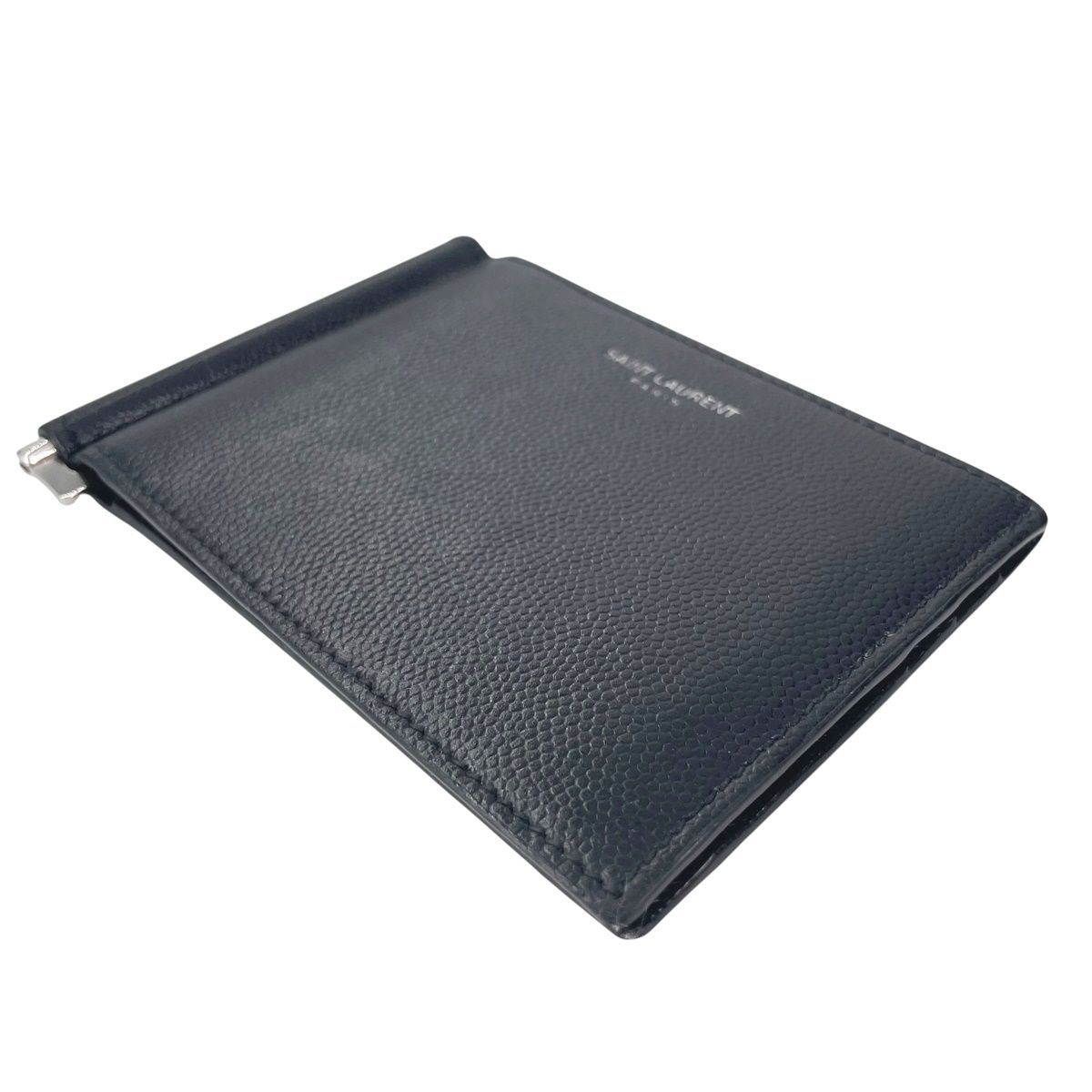 ◇サンローラン◇レザー/ビルクリップウォレット/マネークリップ