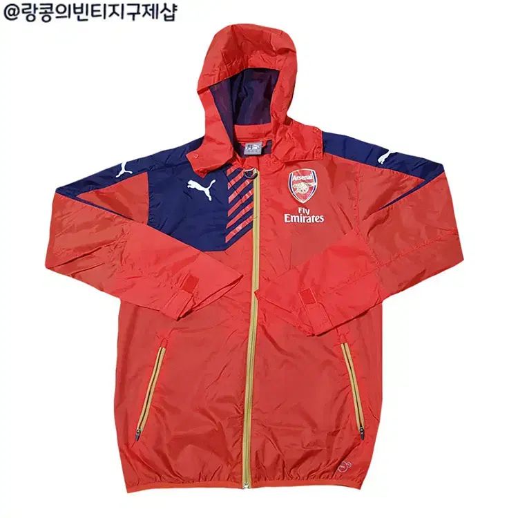 PUMA Arsenal ウィンドブレーカー レッド ヴィンテージ PUMA(プーマ) ストリート アーセナル ウインドブレーカー