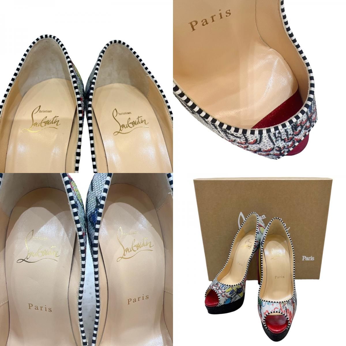 クリスチャン・ルブタン Christian louboutin FETISH PEEP