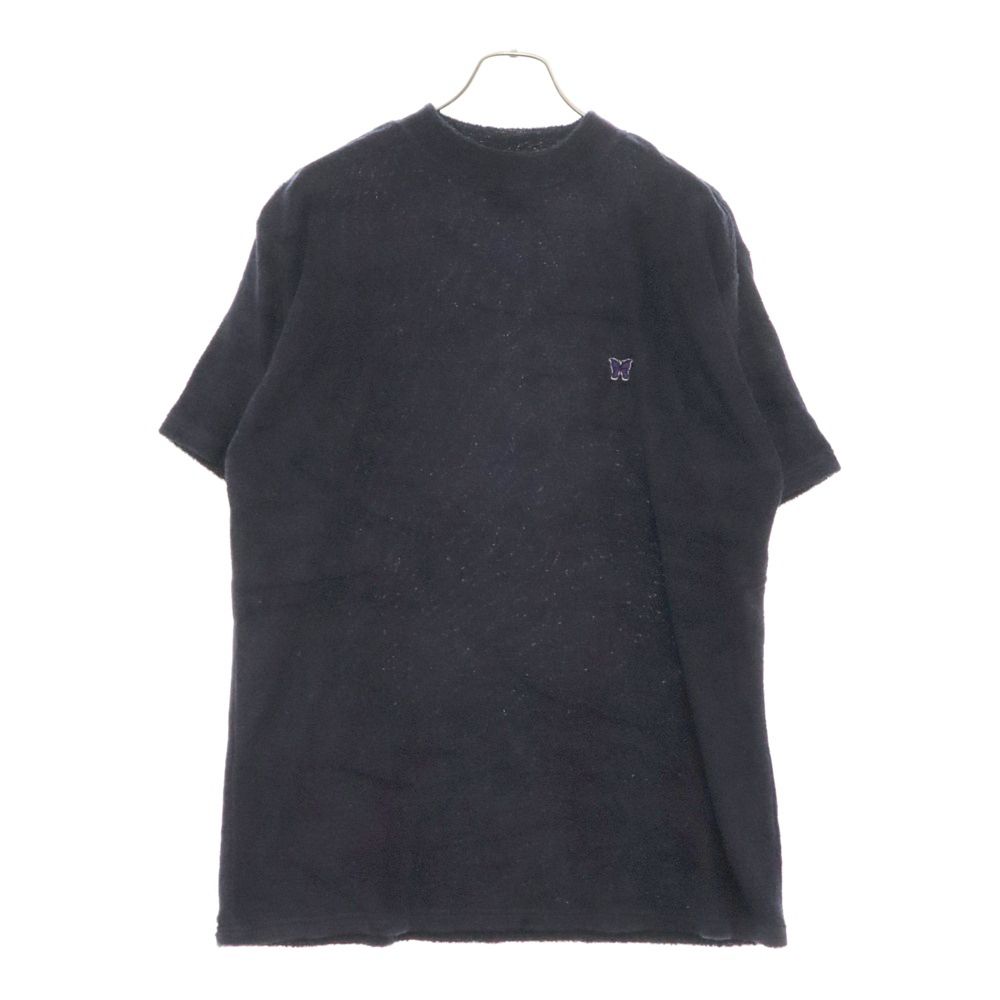 Needles (ニードルス) Mock Neck Tee ロゴ刺繍 モックネック リネン 