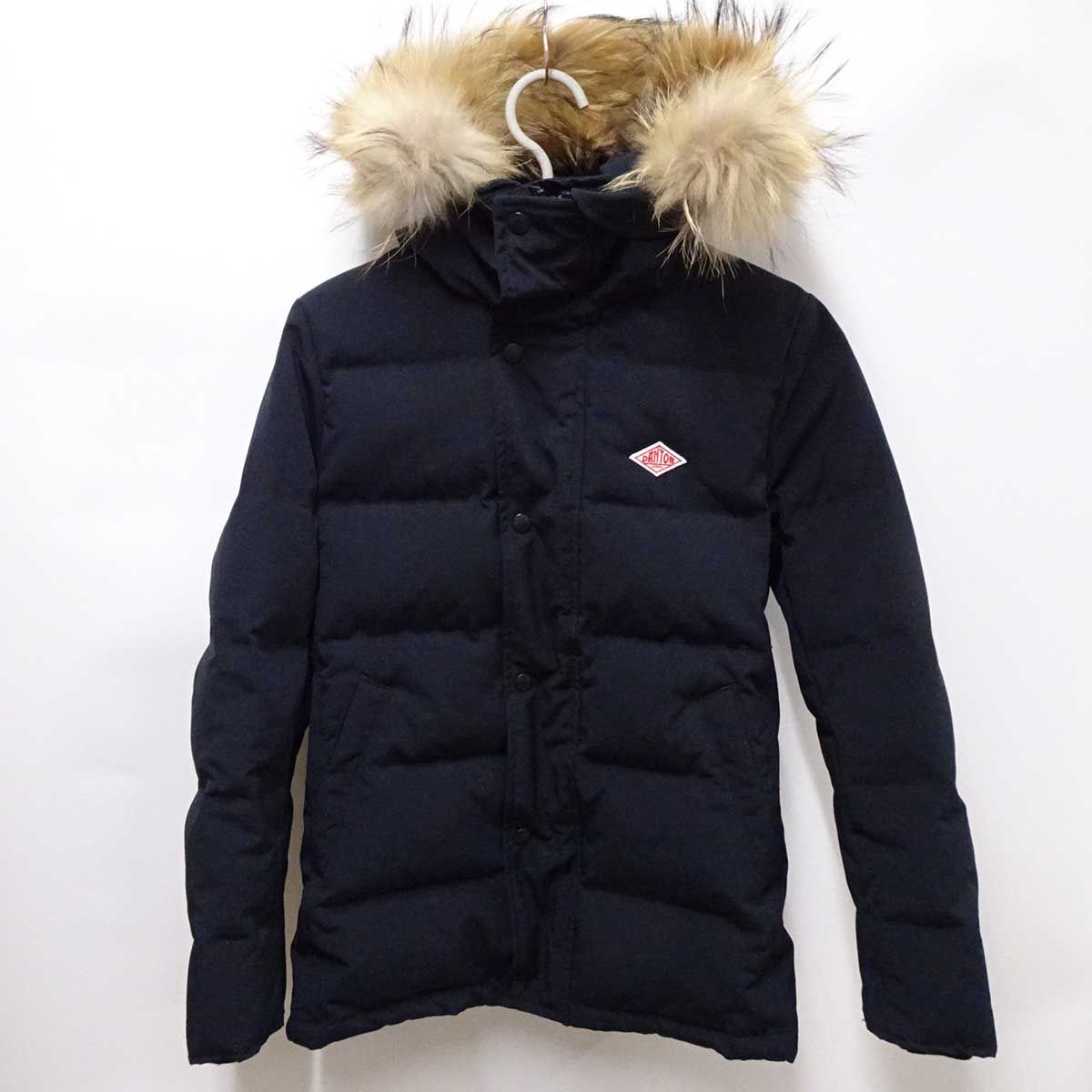 DOWN PARKA JACKET ダウンパーカージャケット サイズ36 ブラック JD