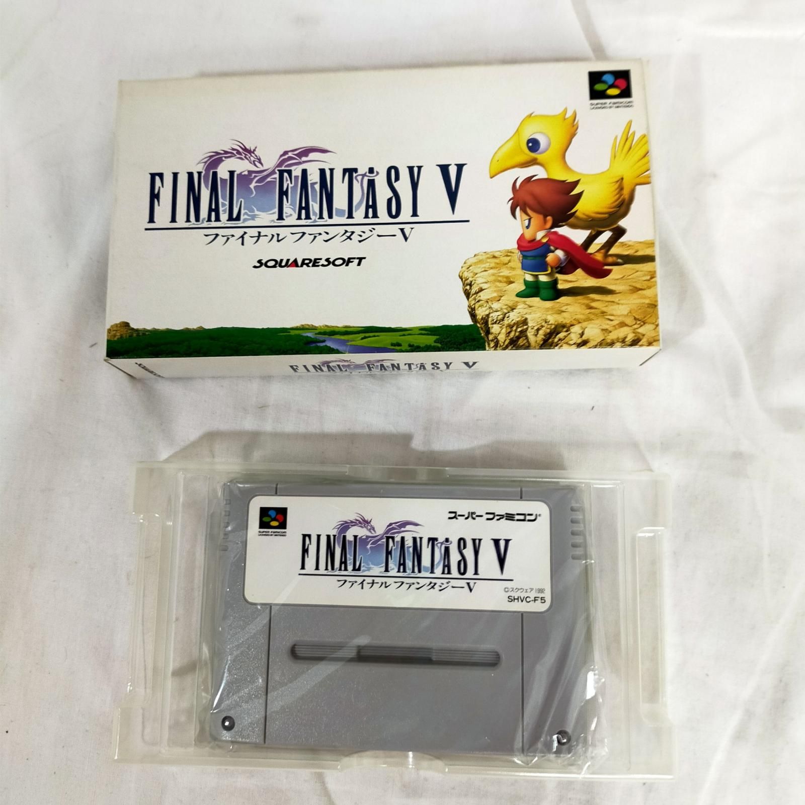 美品】Final Fantasy Ⅴ ファイナルファンタジーⅤ スーパーファミコン 