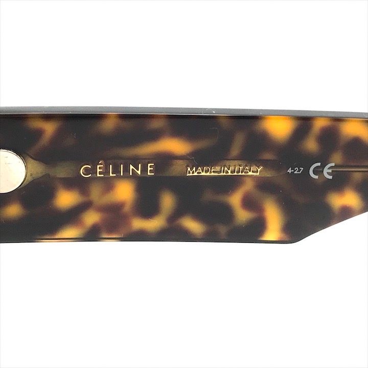 展示品 CELINE セリーヌ べっ甲 CL40030F メガネ サングラス アイウェア 箱付き a3055 展示品 CELINE セリーヌ べっ甲 CL40030F メガネ サングラス アイ