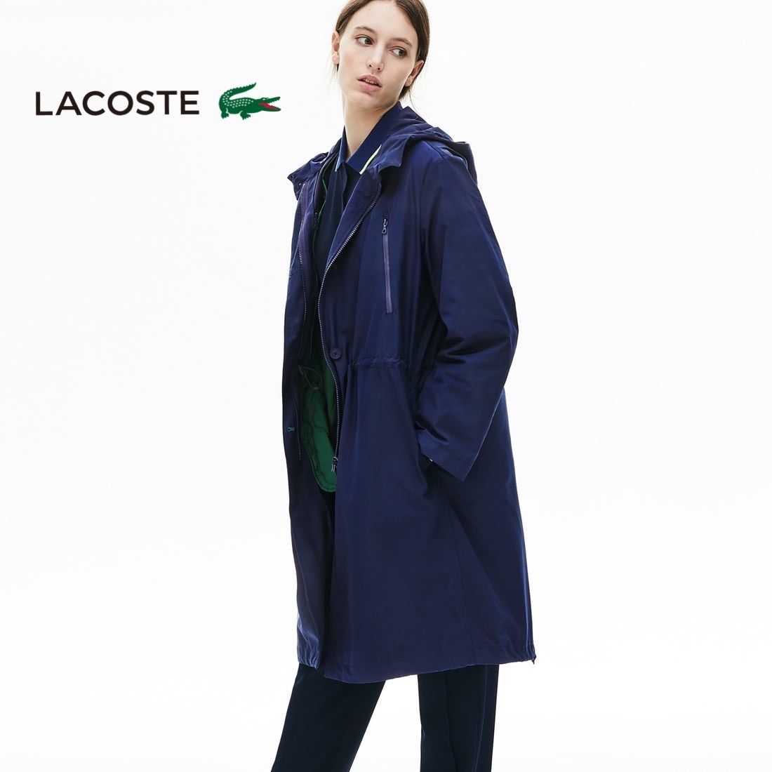 美品】【梅雨シーズン】LACOSTE ラコステ リバーシブル 撥水 ジャケット 4イン1 サイズ38(L) ネイビー系 - メルカリ