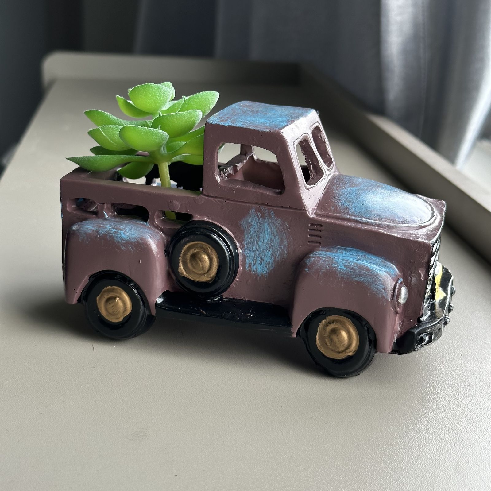 ミニカー フラワーポット 植木鉢 多肉植物ポット プランター