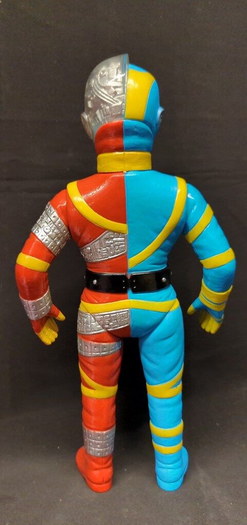 キカイダー　ソフビ　メディコムトイ　東映レトロソフビコレクション　フィギュア王 メディコム・トイ×東映レトロソフビ 人造人間キカイダー（新色