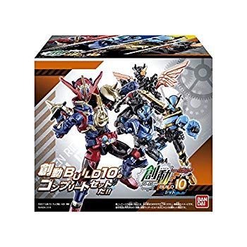 【中古】(未使用･未開封品)　創動 仮面ライダービルド BUILD10セット 1セット入り 食玩・清涼菓子 (仮面ライダービルド) 6k88evb