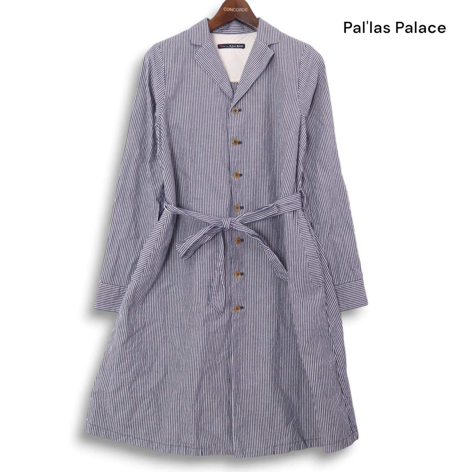 Pal'las Palaceパラスパレス✨リネン ワンピース 中古・古着通販】Pal'las Palace (パラスパレス) リネンシャツ