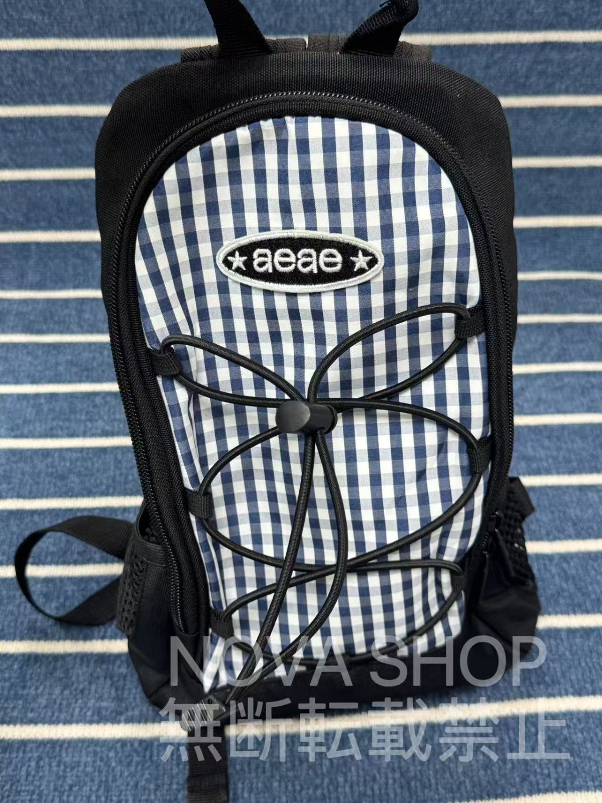 AEAE◆MINI BACKPACK チェック バックパック 韓国人気 AEAE☆韓国☆人気☆MINI BACKPACK 3色 バックパック 追跡あり