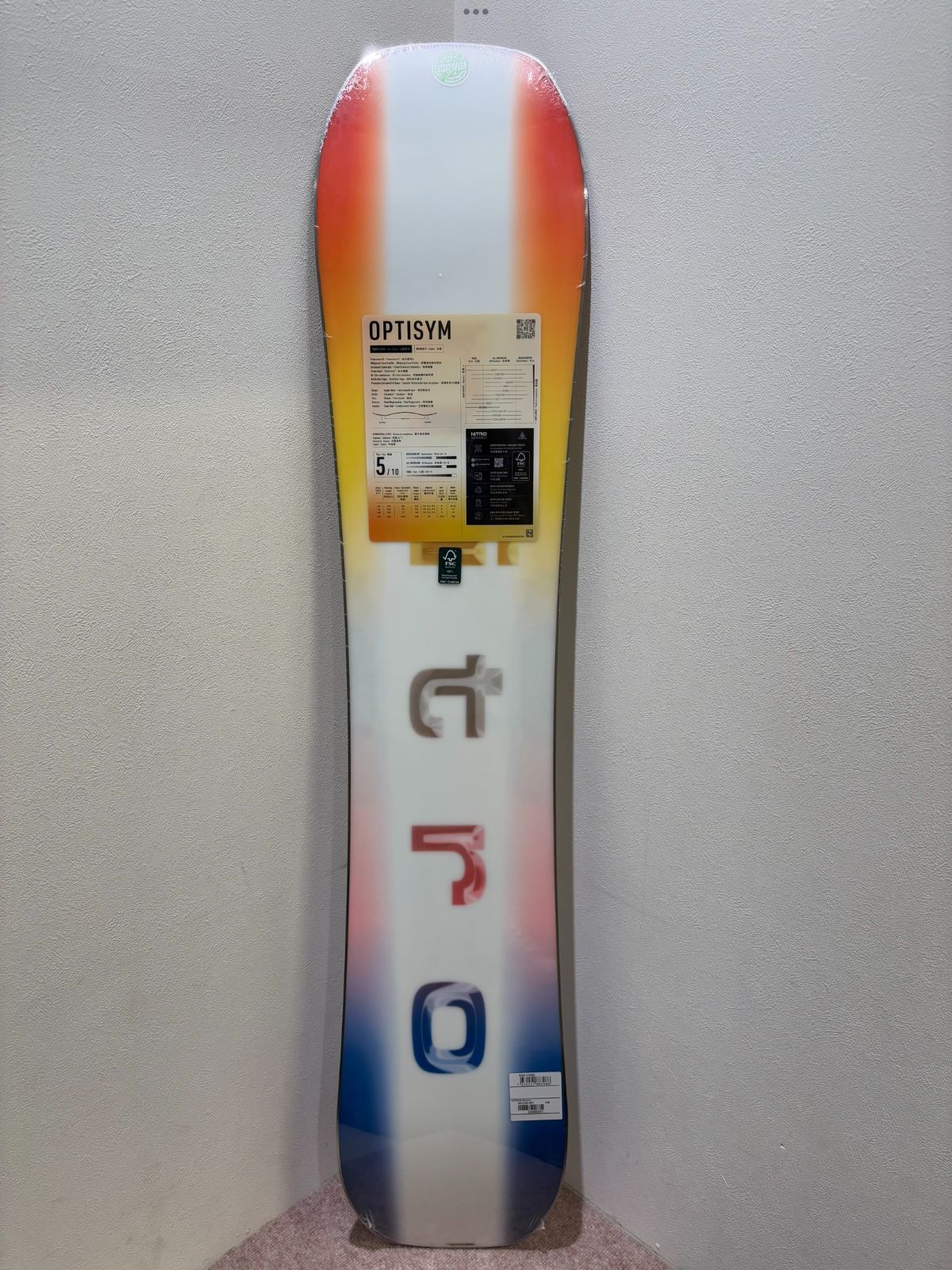  ムラスポOUTLET スノーボード 24-25 NITRO OPTISYM WOMENS 138 ムラサキスポーツ アウトレット OUTLET ボード スノーボード