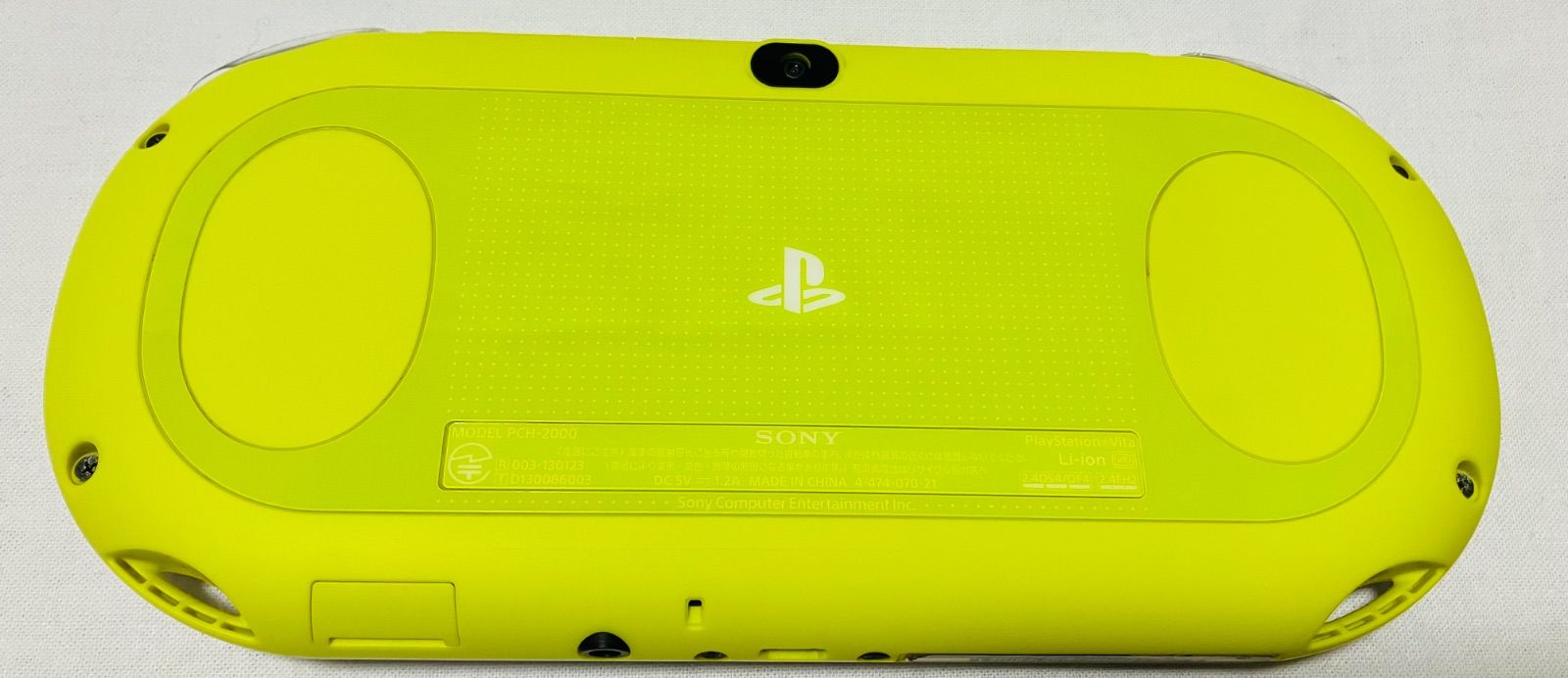 SONY - PlayStation®Vita  ライムグリーン/ホワイト PCH-2000 PlayStation Vita Wi-Fiモデル PCH-2000ZA13 ライムグリーン