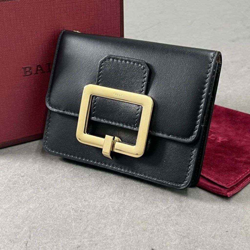 i5 《未使用保管品》 BALLY バリー カードケース 名刺入れ 本革 レザー