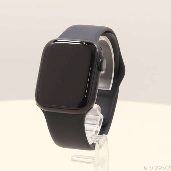 〔品〕 Apple Watch Series 7 GPS 41mm ミッドナイトアルミニウムケース ミッドナイトスポーツバンド【276】