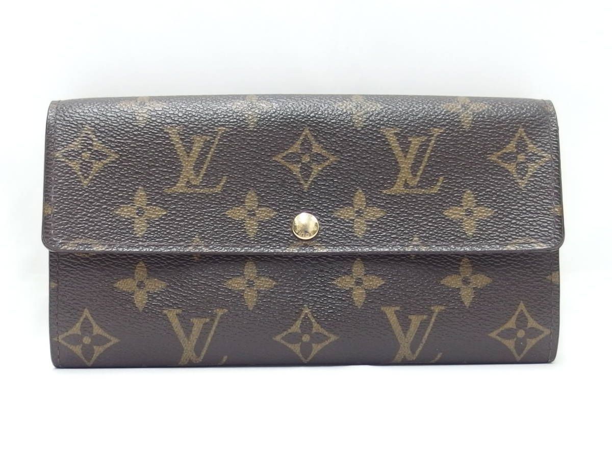 ルイヴィトン モノグラム ポルトフォイユ・サラ フリルライン 花柄 長財布 LOUIS VUITTON ルイヴィトン モノグラム ポルトフォイユ・サラ フリル