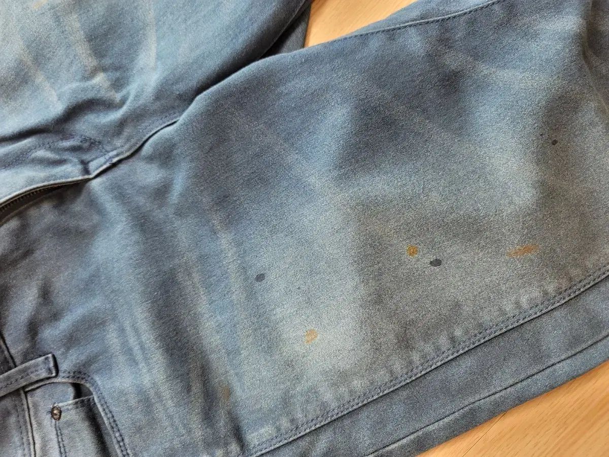 ペインティング ブルー パンツ 31