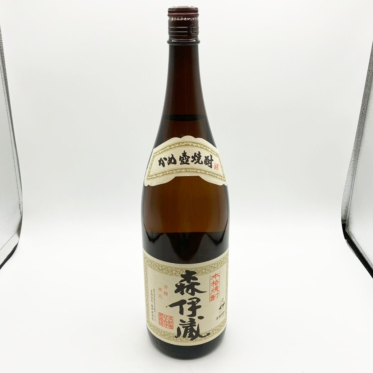 【兵庫県限定発送】森伊蔵 本格焼酎 さつま名産 芋焼酎 かめ壺焼酎 1800ml(1.8L) 25% 古酒 未開栓 未開封 20250427(1) かめ壺焼酎 森伊蔵 本格焼酎 1.8リットル 本格焼酎 森伊蔵