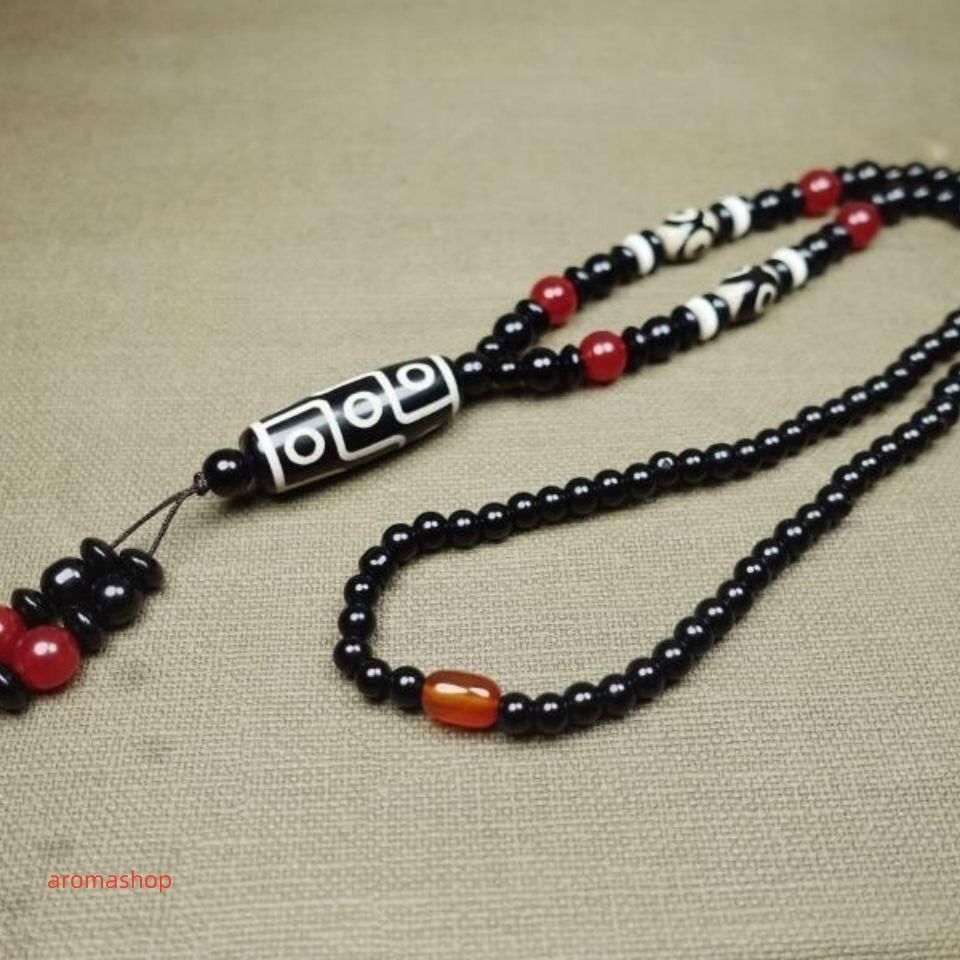 チベット天珠 九宮八卦 三眼7珠 紅玉髄瑪瑙 32玉 チベット直送 チベット天珠 九宮八卦 三眼7珠 紅玉髄瑪瑙 32玉 チベット直送