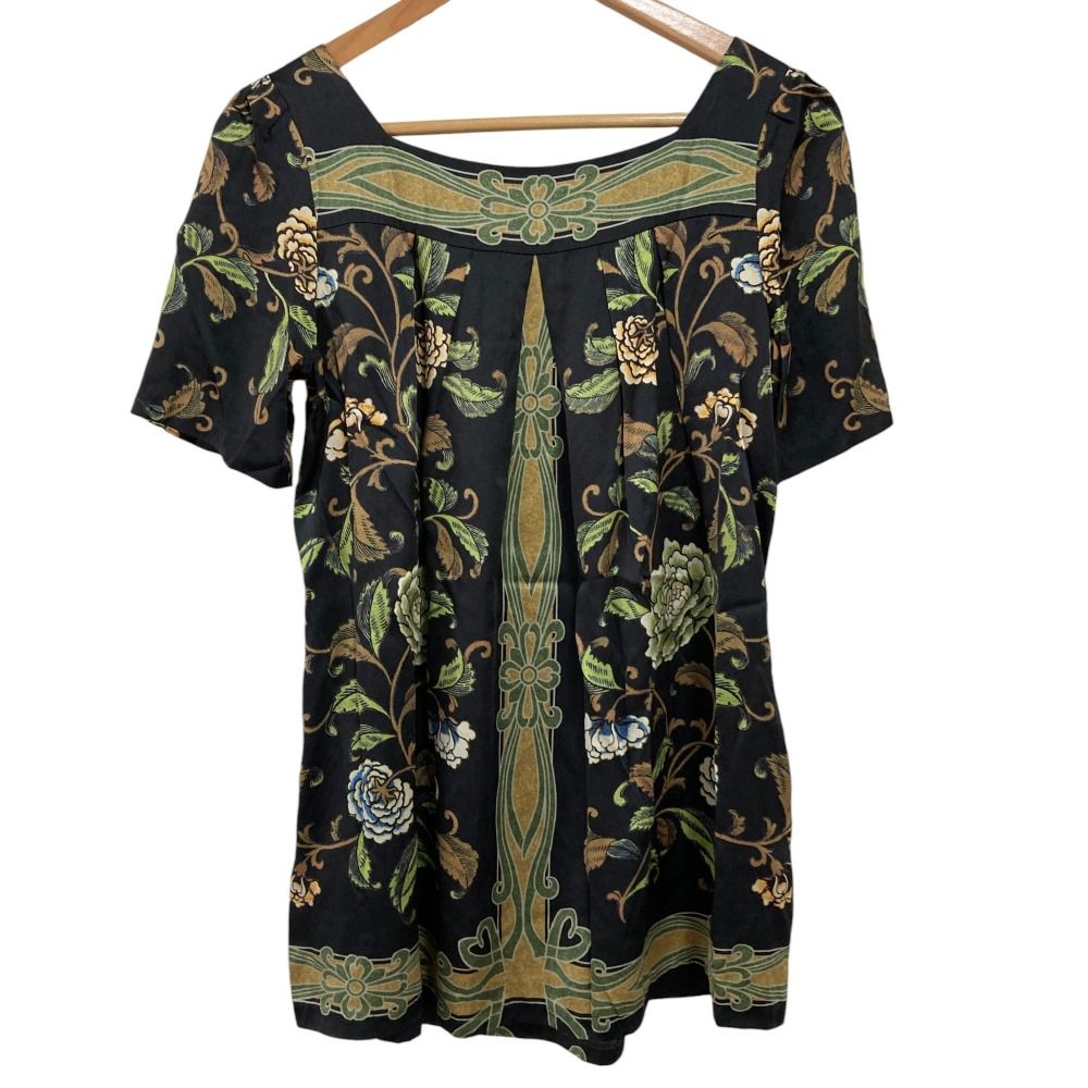 美品 VIVIENNE TAM ヴィヴィアンタム フラワープリント シルク
