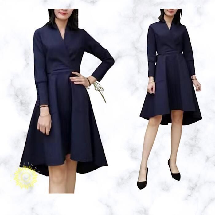 ロングワンピース上品