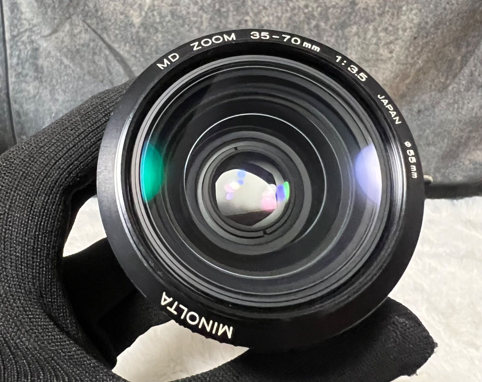 minolta XD MD ZOOM 35-70mm レンズ付き フィルムカメラ - メルカリ