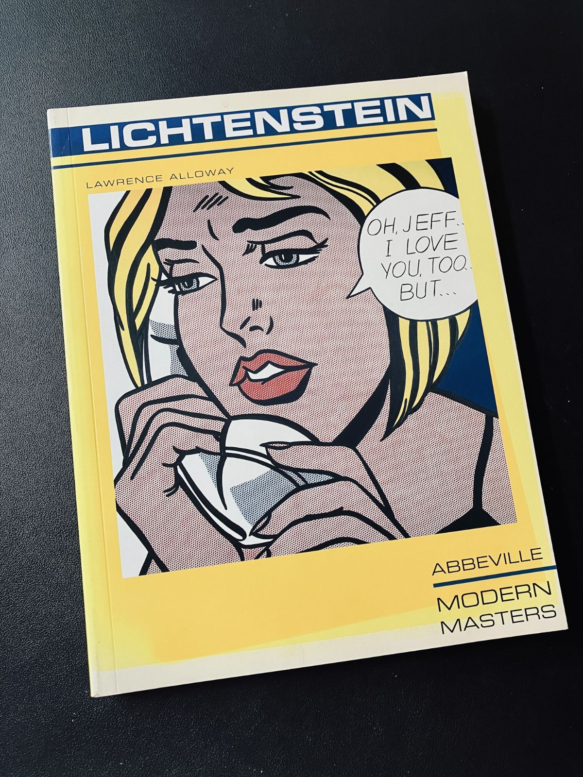 ロイ・リキテンシュタインの画集 Roy Lichtenstein Modern Masters（英 