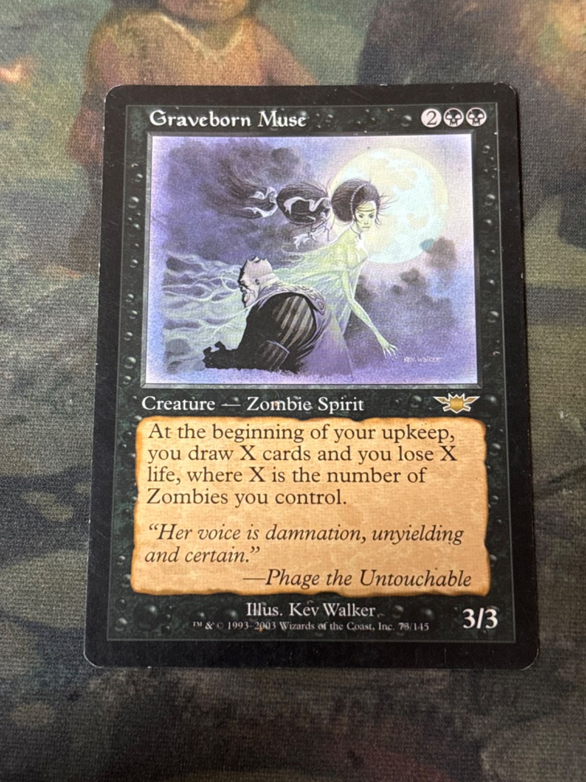 nv7 67 墓生まれの詩神/Graveborn Muse 英語版 EN MTG LGN レギオン