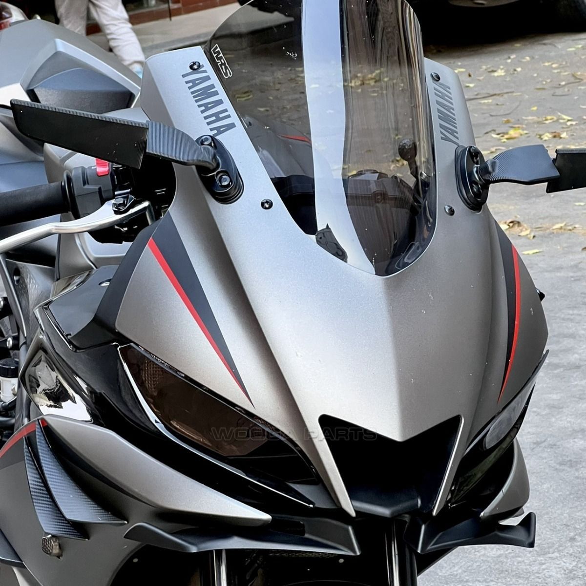 ヤマハ YZF-R3 R25 2019- 式対応 バードビーク ディフレクター ウィング カウル エアロパーツ ABS製