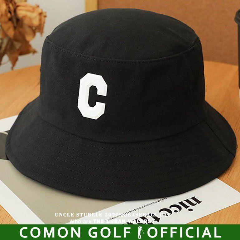 新品【COMONGOLF/コモンゴルフ】バケットハット/ブラック(CG